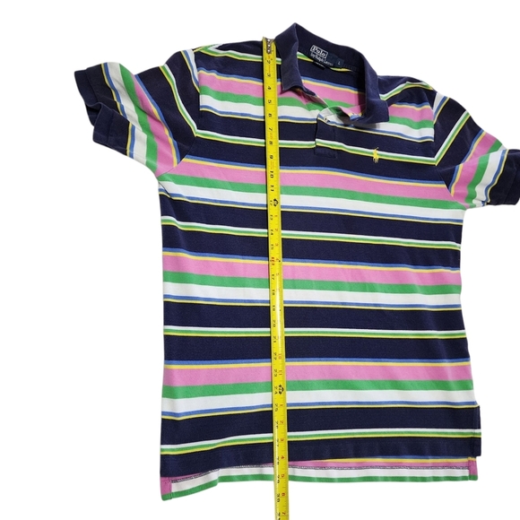 Polo Ralph Lauren Classic Polo Shirt Men’s Large Multicolor‎ 90s/Y2K - Picture 6 of 8